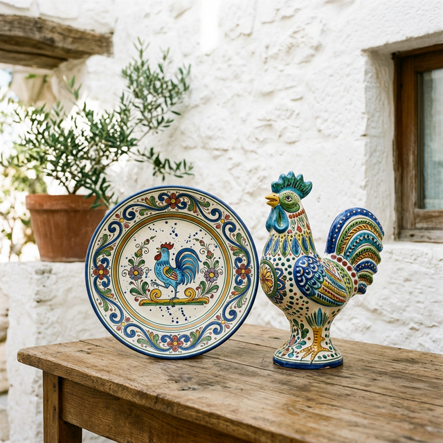 Gallo Pittore — Botella decorativa
